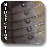 medieval armor midsection
