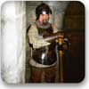 guard at dawns magic shop