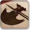 battleaxe slashing weapon